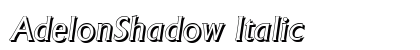 AdelonShadow Italic