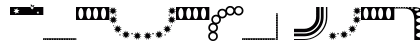 BorderMon Series 1 Font Preview