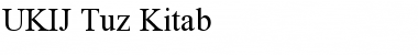 Download UKIJ Tuz Kitab Font Download UKIJ Tuz Kitab Font