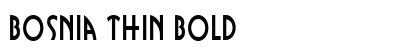 Bosnia Thin Bold preview