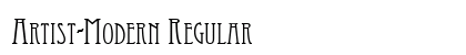 Artist-Modern Regular preview