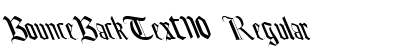BounceBackText110 Regular preview