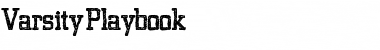 Download Varsity Playbook Font Download Varsity Playbook Font