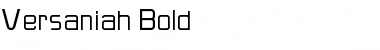 Versaniah_Bold Regular Font