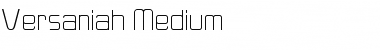 Versaniah_Medium Font