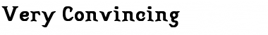 Download Very Convincing Font Download Very Convincing Font