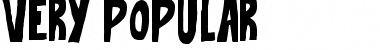 Download Very Popular Font Download Very Popular Font
