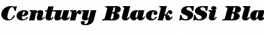 Century Black SSi Black Italic Font