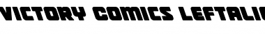 Download Victory Comics Leftalic Font Download Victory Comics Leftalic Font