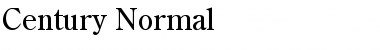 Century Normal Font