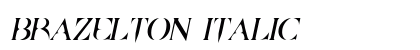 Brazelton Italic preview