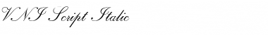Download VNI-Script Font Download VNI-Script Font