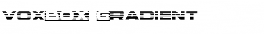 Download voxBOX Gradient Font Download voxBOX Gradient Font