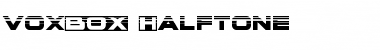 Download voxBOX Halftone Font Download voxBOX Halftone Font