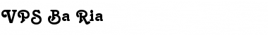 Download VPS Ba Ria Font Download VPS Ba Ria Font