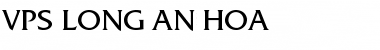 VPS Long An Hoa Font