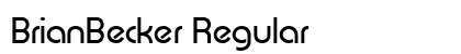 BrianBecker Regular Preview