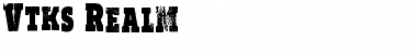 Vtks Realm Font