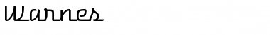 Download Warnes Font Download Warnes Font