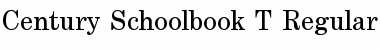 Century Schoolbook T Font