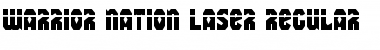 Download Warrior Nation Laser Font Download Warrior Nation Laser Font