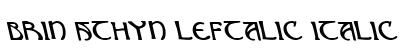 Brin Athyn Leftalic Italic preview