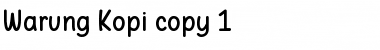 Download Warung Kopi Font Download Warung Kopi Font