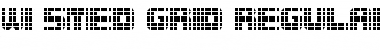 wi/5Med Grid Regular Font