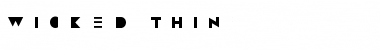 Wicked Font