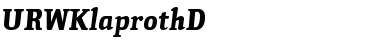 Download URWKlaprothD Font Download URWKlaprothD Font