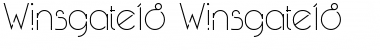 Download Winsgate18 Font Download Winsgate18 Font