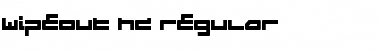 Wipeout HD Font