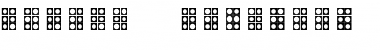 WLM Braille 4 Font