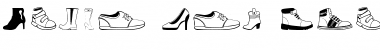 Women And Shoes Regular Font