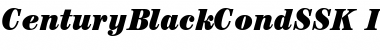 CenturyBlackCondSSK Font