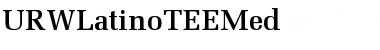 URWLatinoTEEMed Font