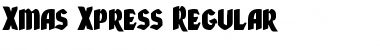 Xmas Xpress Regular Font