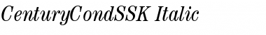 CenturyCondSSK Font