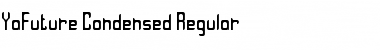 YaFuture Condensed Regular Font