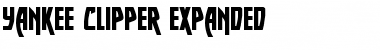 Yankee Clipper Expanded Expanded Font
