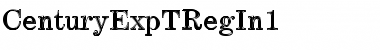 CenturyExpTRegIn1 Font