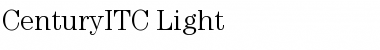 CenturyITC Light Font