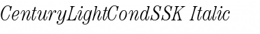 CenturyLightCondSSK Font