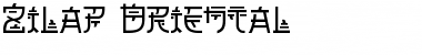 Zilap Oriental Regular Font