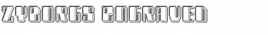 Zyborgs Engraved Font