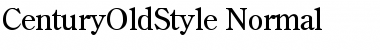 CenturyOldStyle-Normal Font