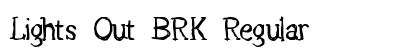 Lights Out BRK Regular preview