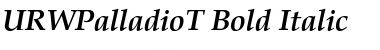 URWPalladioT Bold Italic Font