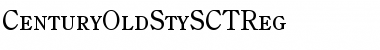 CenturyOldStySCTReg Font