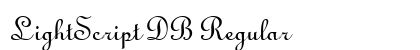LightScript DB Regular preview